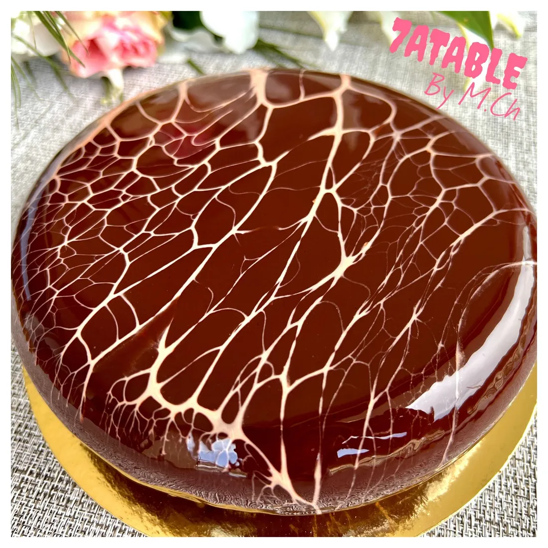 Entremets Caramélia poires