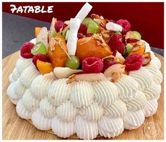 Pavlova fruitée