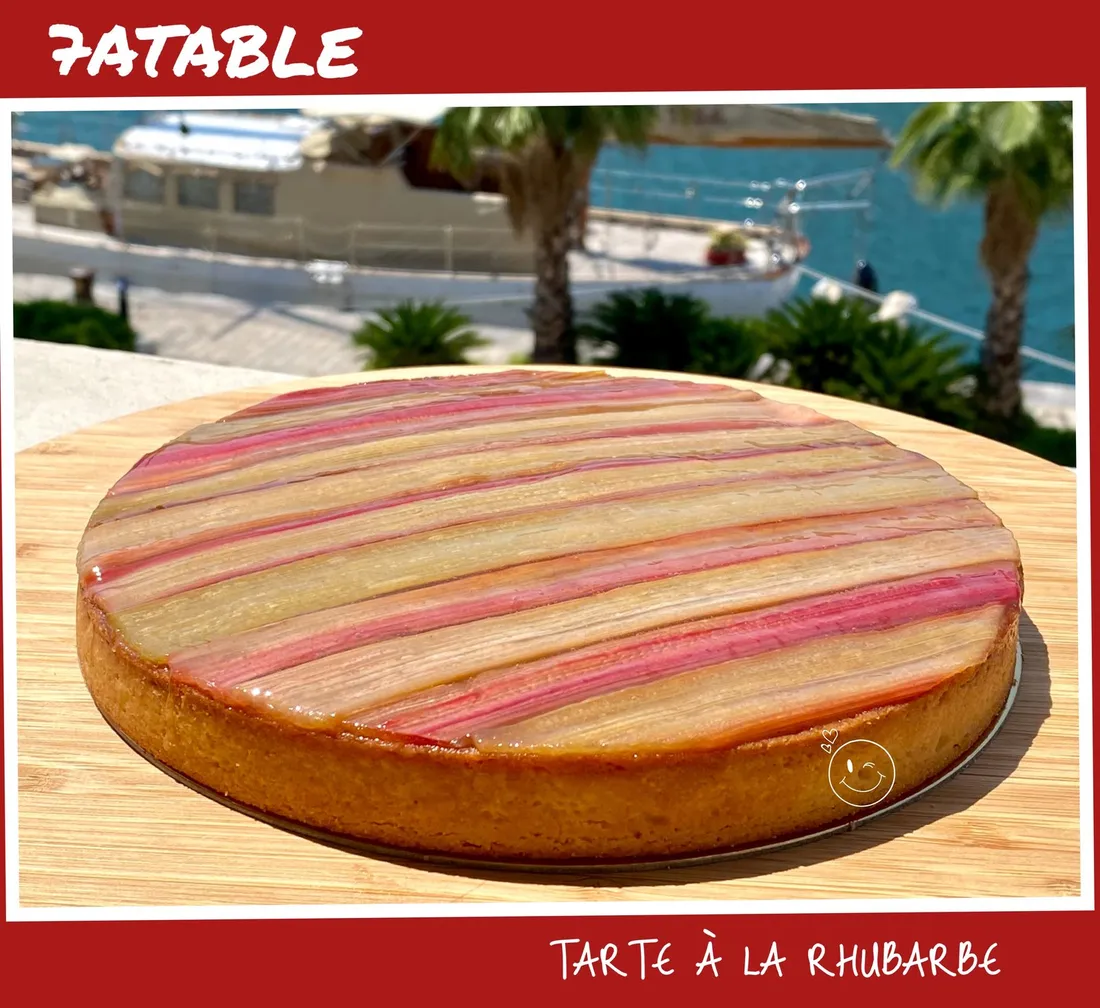 tarte à la rhubarbe